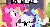 Size: 640x346 | Tagged: safe, edit, edited screencap, screencap, pinkie pie, rainbow dash, rarity, friendship is magic, g4, rarity takes manehattan, animated, female, frown, glare, glasses, grin, gritted teeth, image macro, magic, meme, nervous, reaction image, smiling, talking, title drop