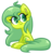 Size: 1904x1988 | Tagged: safe, artist:looji, oc, oc only, oc:lemon party, earth pony, pony, colored pupils, female, mare, simple background, sitting, smiling, solo, transparent background