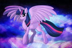 Size: 1279x848 | Tagged: safe, artist:thepipefox, twilight sparkle, alicorn, pony, g4, female, mare, solo, twilight sparkle (alicorn)