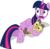 Size: 3081x2989 | Tagged: safe, artist:vector-brony, owlowiscious, twilight sparkle, alicorn, pony, g4, my little pony: friendship is magic, twilight's kingdom, female, high res, horrified, mare, open mouth, shocked, simple background, transparent background, twilight sparkle (alicorn), uvula, vector