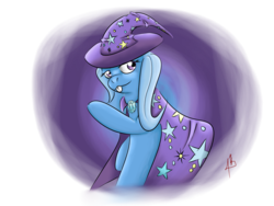 Size: 1600x1200 | Tagged: safe, artist:shadowsn25, trixie, pony, unicorn, g4, bucktooth, female, mare, solo