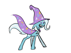 Size: 925x694 | Tagged: safe, artist:enma-darei, trixie, pony, unicorn, g4, female, mare, solo