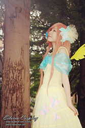 Size: 648x972 | Tagged: safe, artist:eiloria, fluttershy, human, g4, cosplay, irl, irl human, photo, solo