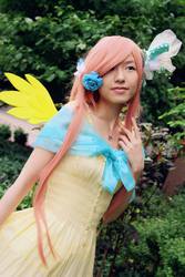 Size: 1366x2048 | Tagged: safe, artist:eiloria, fluttershy, human, g4, cosplay, irl, irl human, photo, solo