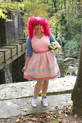 Size: 640x960 | Tagged: safe, artist:bewitchedraven, pinkie pie, human, g4, cosplay, irl, irl human, photo, solo