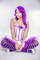 Size: 1080x1620 | Tagged: safe, artist:liyuku, rarity, human, g4, cosplay, irl, irl human, photo, solo