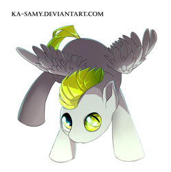 Size: 700x702 | Tagged: safe, artist:ka-samy, oc, oc only, oc:raptor aurion, pegasus, pony, solo