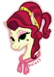 Size: 179x255 | Tagged: safe, artist:heisssaurus, cherry jubilee, earth pony, pony, g4, female, mare, simple background, solo, transparent background