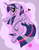 Size: 1024x1307 | Tagged: safe, artist:rapiddash189, twilight sparkle, alicorn, pony, g4, female, heart, mare, solo, twilight sparkle (alicorn)