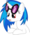 Size: 1280x1514 | Tagged: safe, artist:nsaiuvqart, dj pon-3, vinyl scratch, pony, unicorn, g4, female, hooves, horn, mare, open mouth, simple background, solo, sunglasses, transparent background, vector, vinyl's glasses