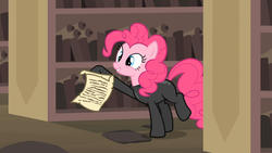 Size: 1365x768 | Tagged: safe, screencap, pinkie pie, g4, it's about time, female, solo
