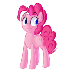 Size: 1000x1000 | Tagged: safe, artist:january3rd, pinkie pie, g4, female, simple background, solo, transparent background