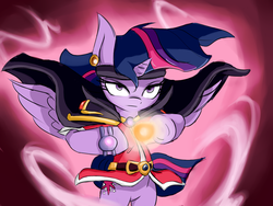 Size: 1400x1050 | Tagged: dead source, safe, artist:ophdesigner, twilight sparkle, alicorn, pony, g4, crossover, female, lina inverse, mare, slayers, solo, tranquil fury, twilight sparkle (alicorn)