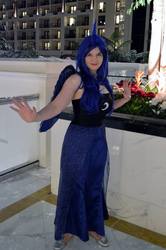 Size: 1361x2048 | Tagged: safe, artist:eternalzarya, princess luna, human, g4, cosplay, irl, irl human, photo, solo