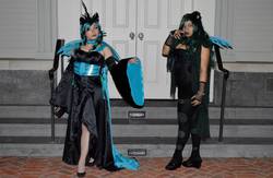 Size: 2048x1334 | Tagged: artist needed, safe, queen chrysalis, human, g4, 2014, convention, cosplay, irl, irl human, katsucon, katsucon 2014, photo