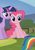 Size: 3114x4400 | Tagged: safe, screencap, pinkie pie, rainbow dash, twilight sparkle, alicorn, pony, g4, testing testing 1-2-3, :3, cute, female, mare, twilight sparkle (alicorn)