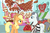 Size: 600x400 | Tagged: safe, artist:elemental-aura, applejack, silver shill, g4, leap of faith, apple, appleshill, female, male, shipping, smiling, straight