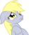 Size: 6000x7200 | Tagged: safe, artist:yanoda, derpy hooves, pegasus, pony, g4, absurd resolution, cute, derpabetes, face, female, floppy ears, frown, mare, nose wrinkle, pouting, sad, simple background, solo, transparent background, vector