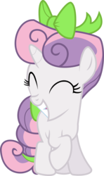 Size: 2500x4217 | Tagged: safe, artist:incognito-i, sweetie belle, g4, sisterhooves social, female, simple background, solo, transparent background, vector
