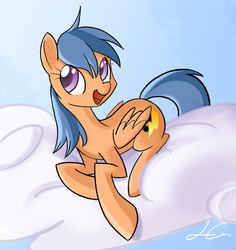 Size: 1317x1393 | Tagged: safe, artist:geminas0wng, oc, oc only, pegasus, pony, cloud, female, mare, solo