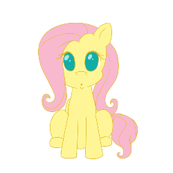 Size: 500x500 | Tagged: safe, artist:anthocat, fluttershy, g4, animated, blinking, cute, ear flick, female, heart, shyabetes, simple background, solo, tongue out, transparent background
