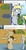 Size: 780x1500 | Tagged: safe, artist:jitterbugjive, derpy hooves, doctor whooves, time turner, earth pony, pegasus, pony, lovestruck derpy, g4, ask, crossover, doctor who, doctor whooves is not amused, duo, female, mare, poison joke, tardis, tardis console room, tardis control room, the doctor, tumblr