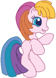 Size: 258x358 | Tagged: safe, artist:colossalstinker, toola-roola, g3, g3.5, female, missing cutie mark, solo