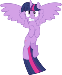 Size: 2434x2956 | Tagged: safe, artist:tourniquetmuffin, twilight sparkle, alicorn, pony, g4, princess twilight sparkle (episode), featureless crotch, female, high res, mare, simple background, solo, transparent background, twilight sparkle (alicorn), vector