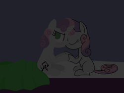 Size: 800x600 | Tagged: safe, artist:darkenthepony, sweetie belle, pony, unicorn, post-crusade, g4, female, kiss on the lips, kissing, lesbian, selfcest, shipping, sweetcest, yours-yearly-sweetie-belle