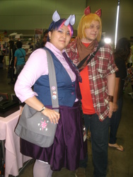 Size: 3000x4000 | Tagged: safe, artist:arp-photography, big macintosh, twilight sparkle, human, g4, cosplay, irl, irl human, photo