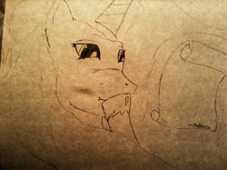 Size: 2048x1530 | Tagged: safe, artist:xulious, princess celestia, g4, female, solo, traditional art