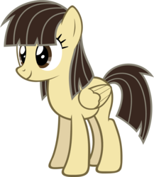 Size: 1050x1211 | Tagged: safe, artist:zacatron94, wild fire, pegasus, pony, g4, female, mare, simple background, smiling, solo, transparent background, vector