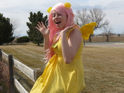 Size: 4000x3000 | Tagged: safe, artist:wendymania, fluttershy, human, g4, cosplay, irl, irl human, photo, solo