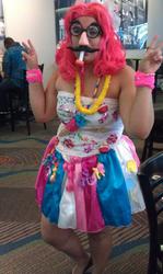 Size: 574x960 | Tagged: safe, pinkie pie, human, g4, cosplay, irl, irl human, photo, solo