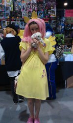 Size: 574x960 | Tagged: safe, fluttershy, human, g4, cosplay, irl, irl human, photo