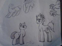 Size: 720x540 | Tagged: artist needed, safe, hilarious in hindsight, ponified, rick and morty, traditional art