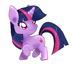 Size: 1131x1095 | Tagged: safe, artist:kristyd, twilight sparkle, pony, unicorn, g4, female, raised hoof, simple background, smiling, solo, transparent background