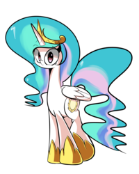 Size: 4000x5000 | Tagged: safe, artist:turtlefarminguy, princess celestia, g4, absurd resolution, female, solo