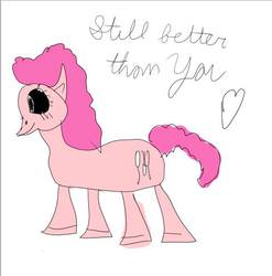 Size: 489x494 | Tagged: safe, artist:poniperfection, pinkie pie, g4, 1000 hours in ms paint, female, ms paint, solo