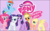 Size: 524x327 | Tagged: safe, applejack, fluttershy, pinkie pie, rainbow dash, rarity, twilight sparkle, g4, drama, feminism is magic, jontron thread, logo, mane six