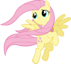 Size: 2804x2508 | Tagged: safe, artist:stardust-r3x, fluttershy, pegasus, pony, g4, element of kindness, female, high res, mare, simple background, solo, transparent background, vector, windswept mane