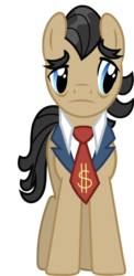 Size: 499x1024 | Tagged: safe, artist:mohawgo, filthy rich, earth pony, pony, g4, male, simple background, solo, stallion, transparent background, vector