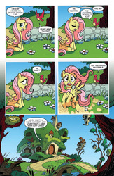 Size: 777x1195 | Tagged: safe, idw, official comic, fluttershy, g4, spoiler:comic, comic