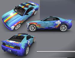 Size: 1280x996 | Tagged: safe, rainbow dash, g4, apb: reloaded, car, video game