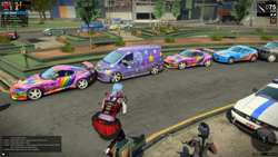 Size: 1600x900 | Tagged: safe, trixie, g4, apb: reloaded, car, van, video game