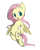 Size: 800x1000 | Tagged: safe, artist:ayahana, fluttershy, g4, belly, female, pixiv, solo