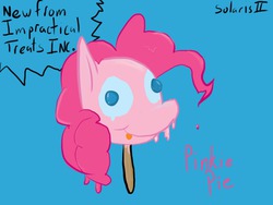 Size: 800x600 | Tagged: safe, artist:solarisii, pinkie pie, g4, 30 minute art challenge, female, popsicle, solo