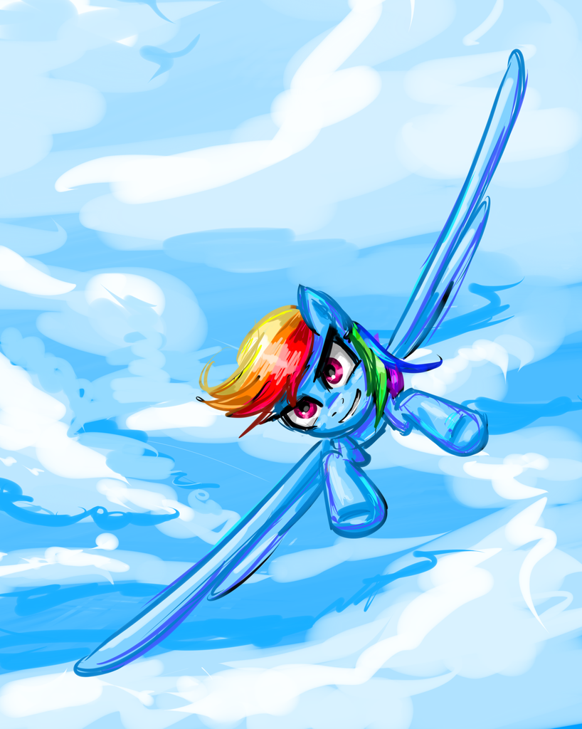 632085 Safe Artistclrb Rainbow Dash Female Flying Solo Derpibooru 0860