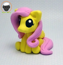 Size: 475x495 | Tagged: safe, artist:hybrid-sheep, fluttershy, g4, irl, photo, sculpture, solo