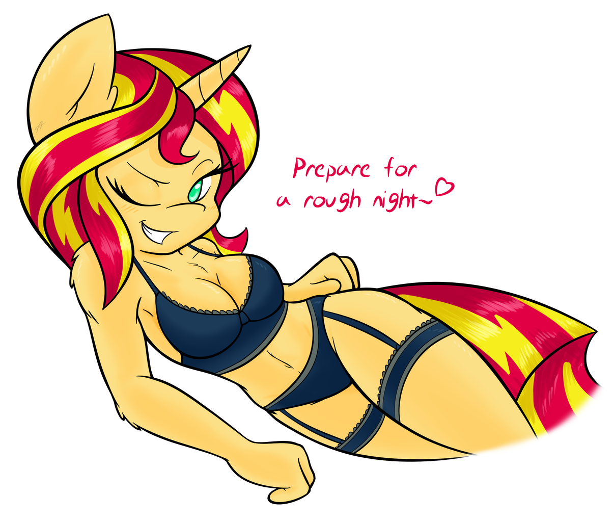 Sunset shimmer hot